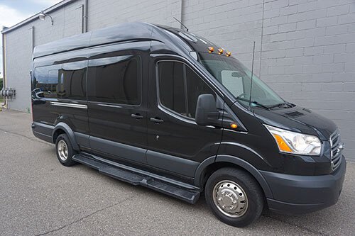 party van exterior