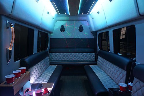 party van amenities