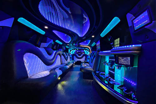 dazzling limo lounge