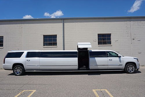Hummer limousine service for a bachelor party